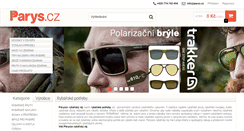Desktop Screenshot of parys.cz